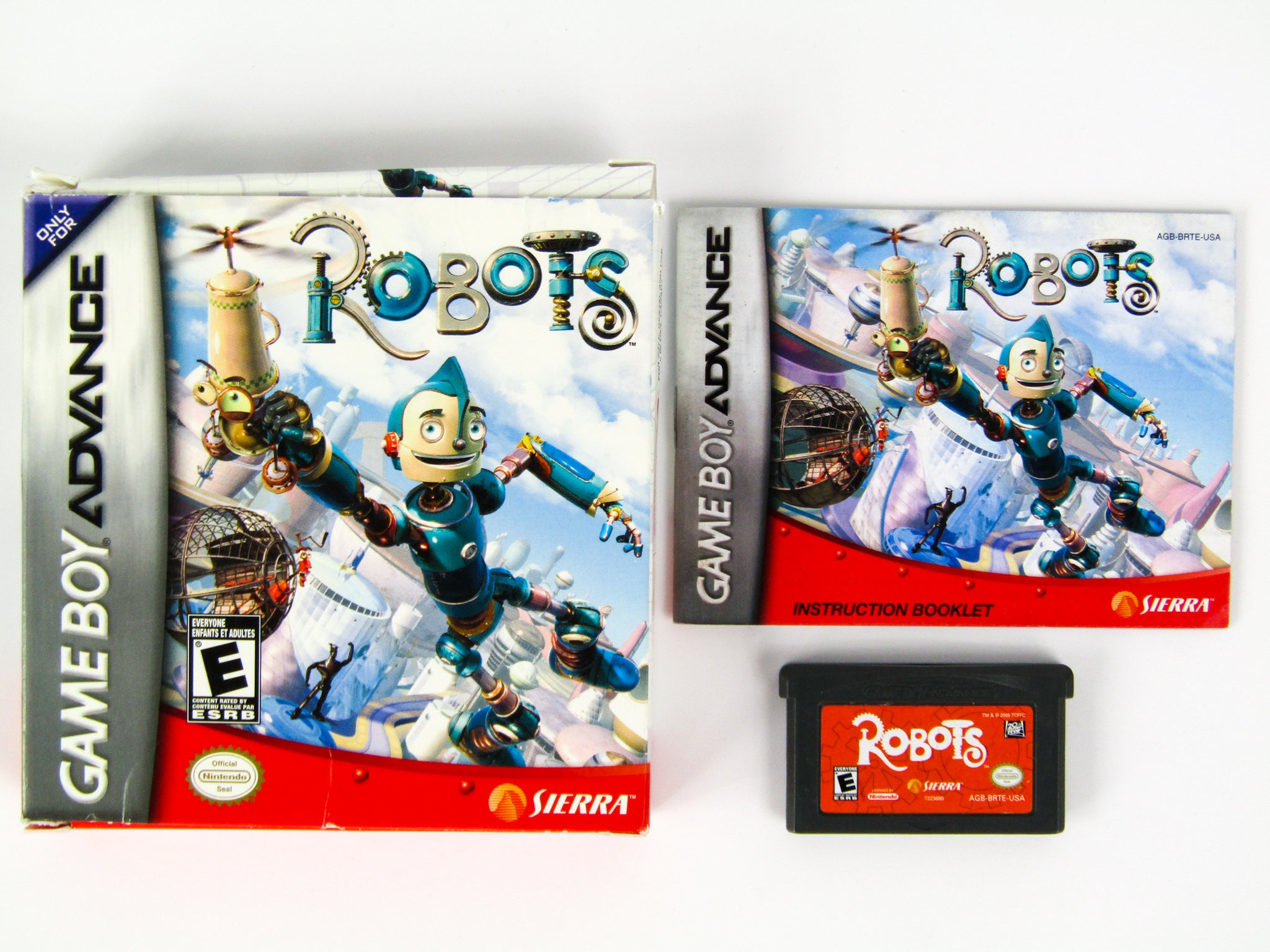Robots (Nintendo Game Boy Advance / GBA) – Retro MTL