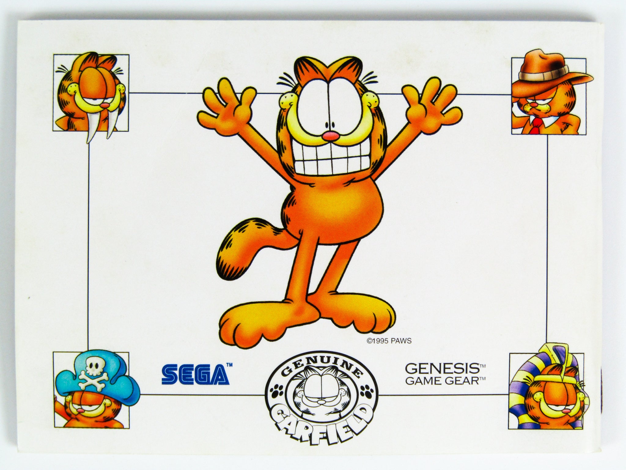 Garfield Caught In The Act [Not For Resale] (Sega Genesis) – RetroMTL