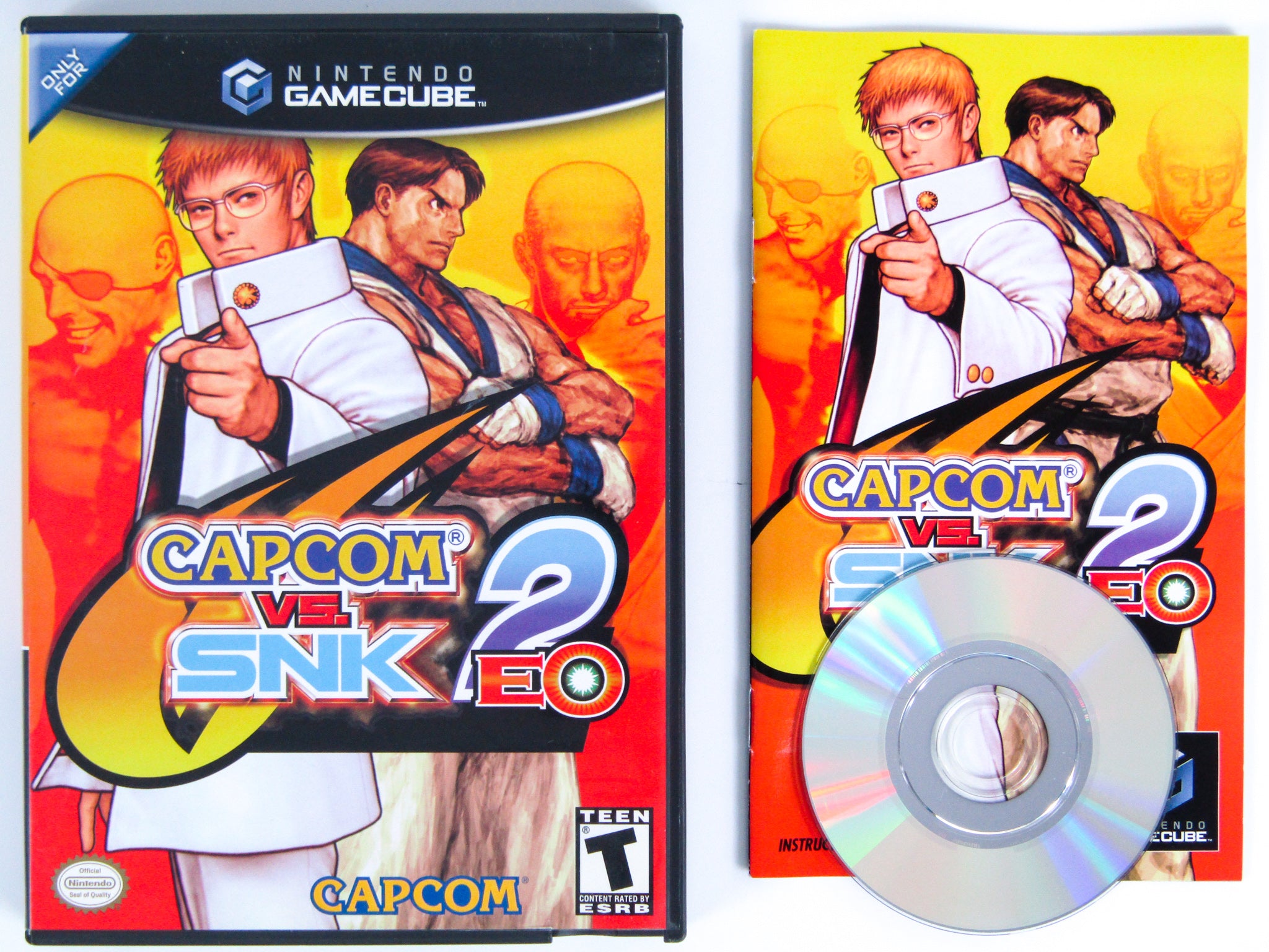 Capcom vs SNK 2 EO (Nintendo Gamecube) – RetroMTL