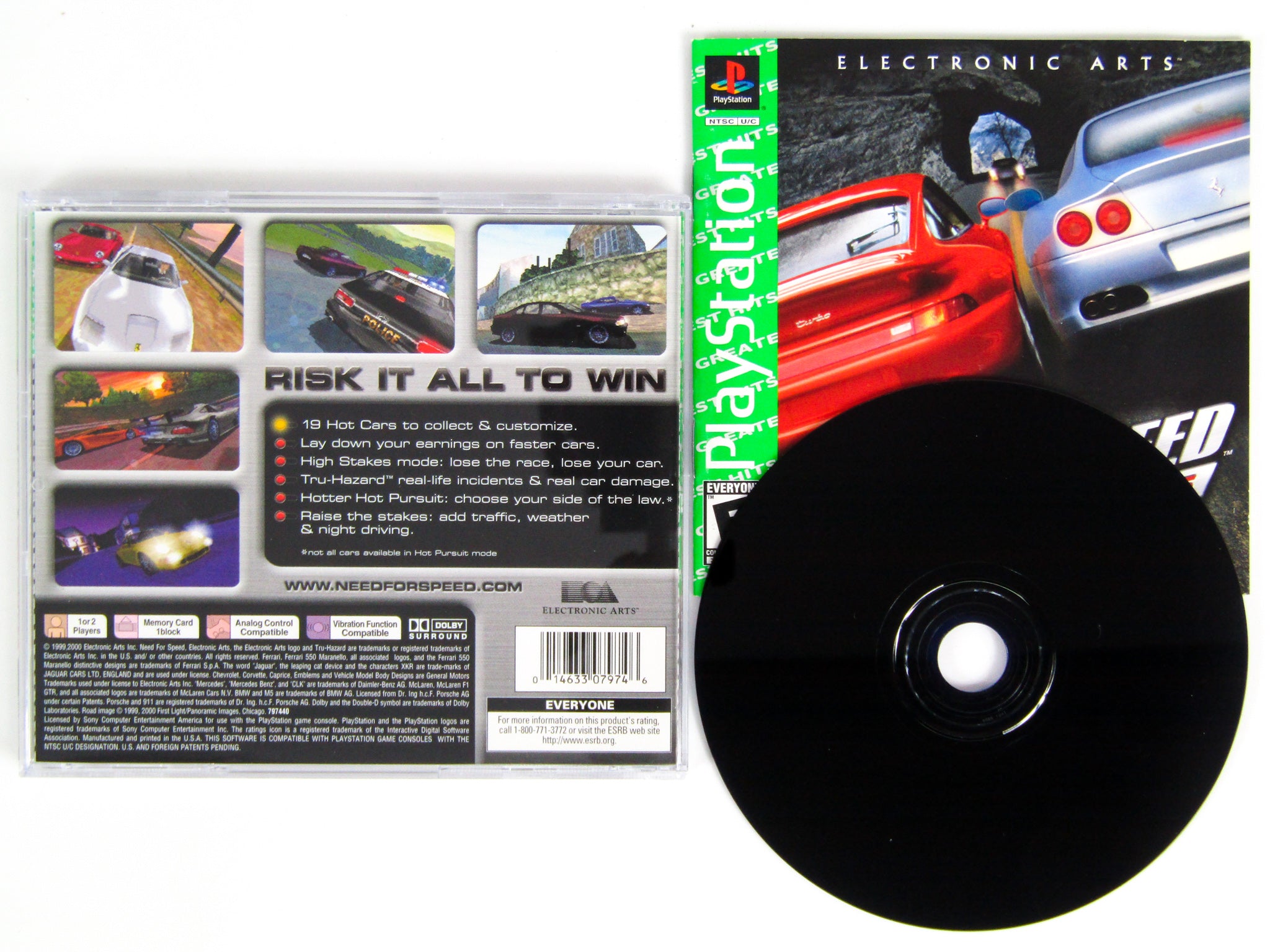 Buy Playstation 1 Ps1 Need For Speed High Stakes