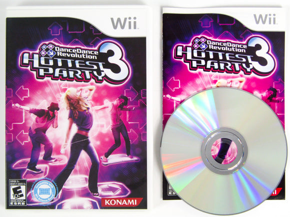 Dance Dance Revolution: Hottest Party 3 Bundle (Nintendo Wii)
