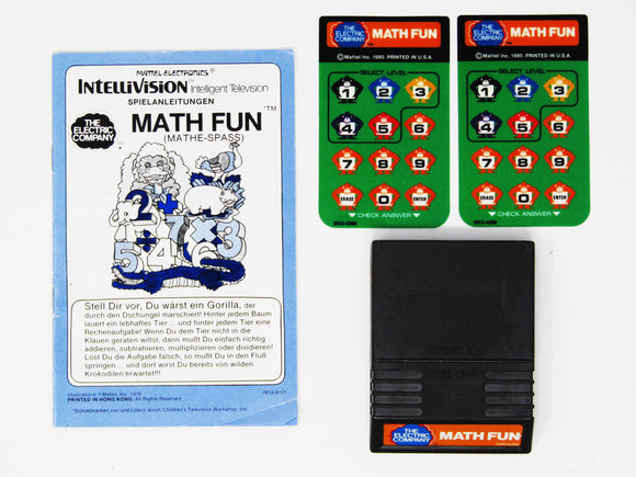 Intellijoy Math Math Fun (Intellivision) – RetroMTL