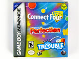 Connect Four/Trouble/Perfection (Game Boy Advance / GBA)