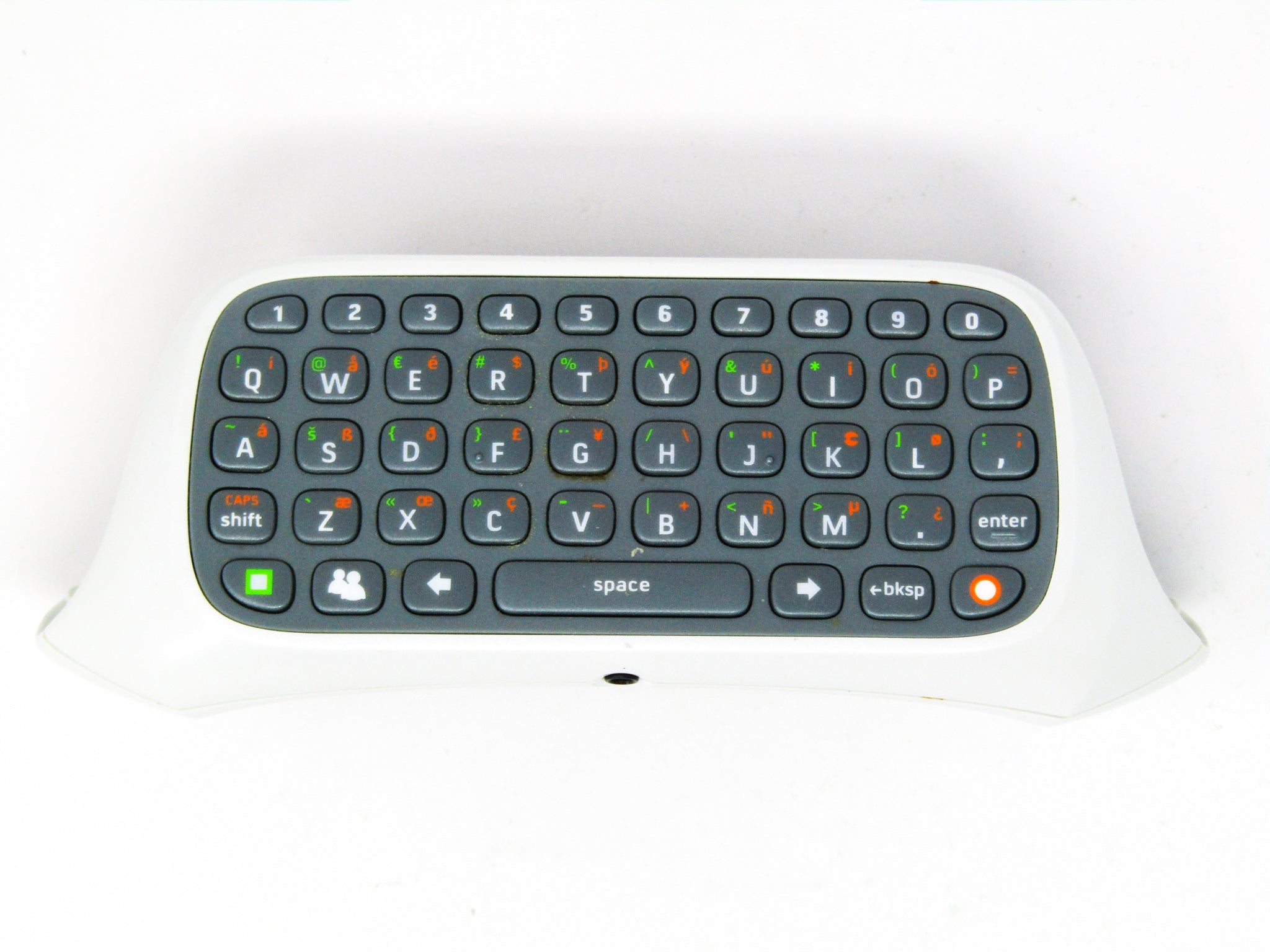 White Xbox 360 Chatpad Keyboard (Xbox 360) – Retro MTL