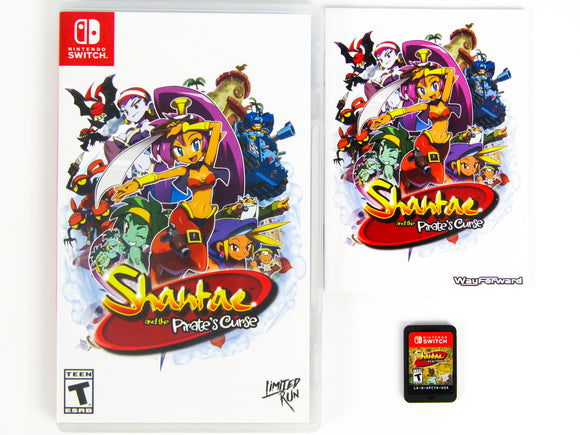Shantae And The Pirate's Curse [Limited Run Games] (Nintendo Switch)