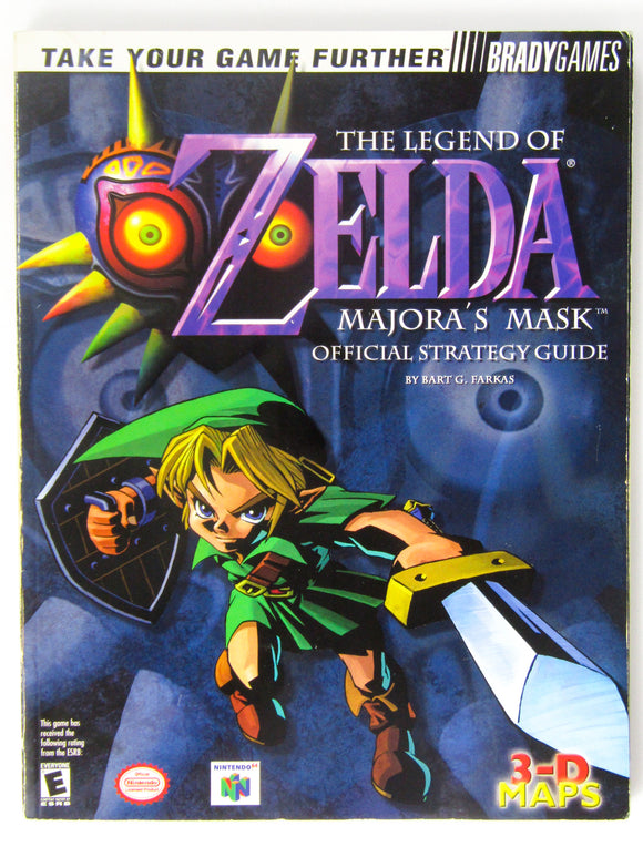 Zelda Majoras Mask [Brady Games] [Game Guide] (Nintendo 64 / N64)