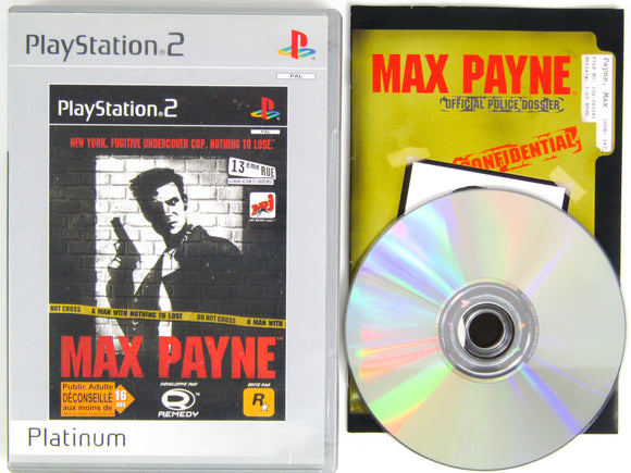 Max Payne [Platinum] [PAL] (Playstation 2 / PS2)