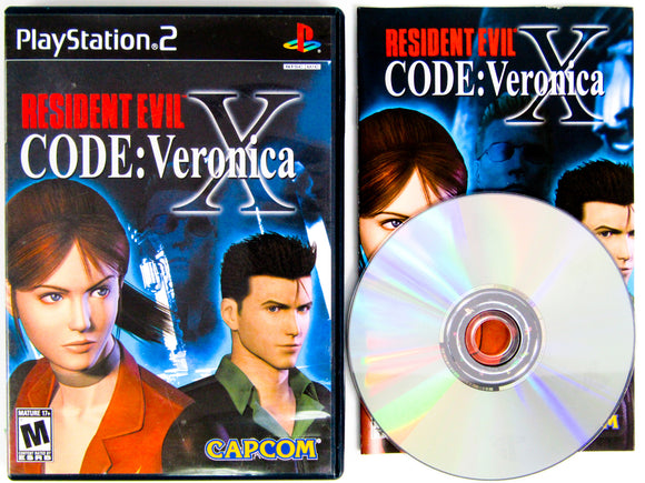 Resident Evil Code Veronica X (Playstation 2 / PS2)