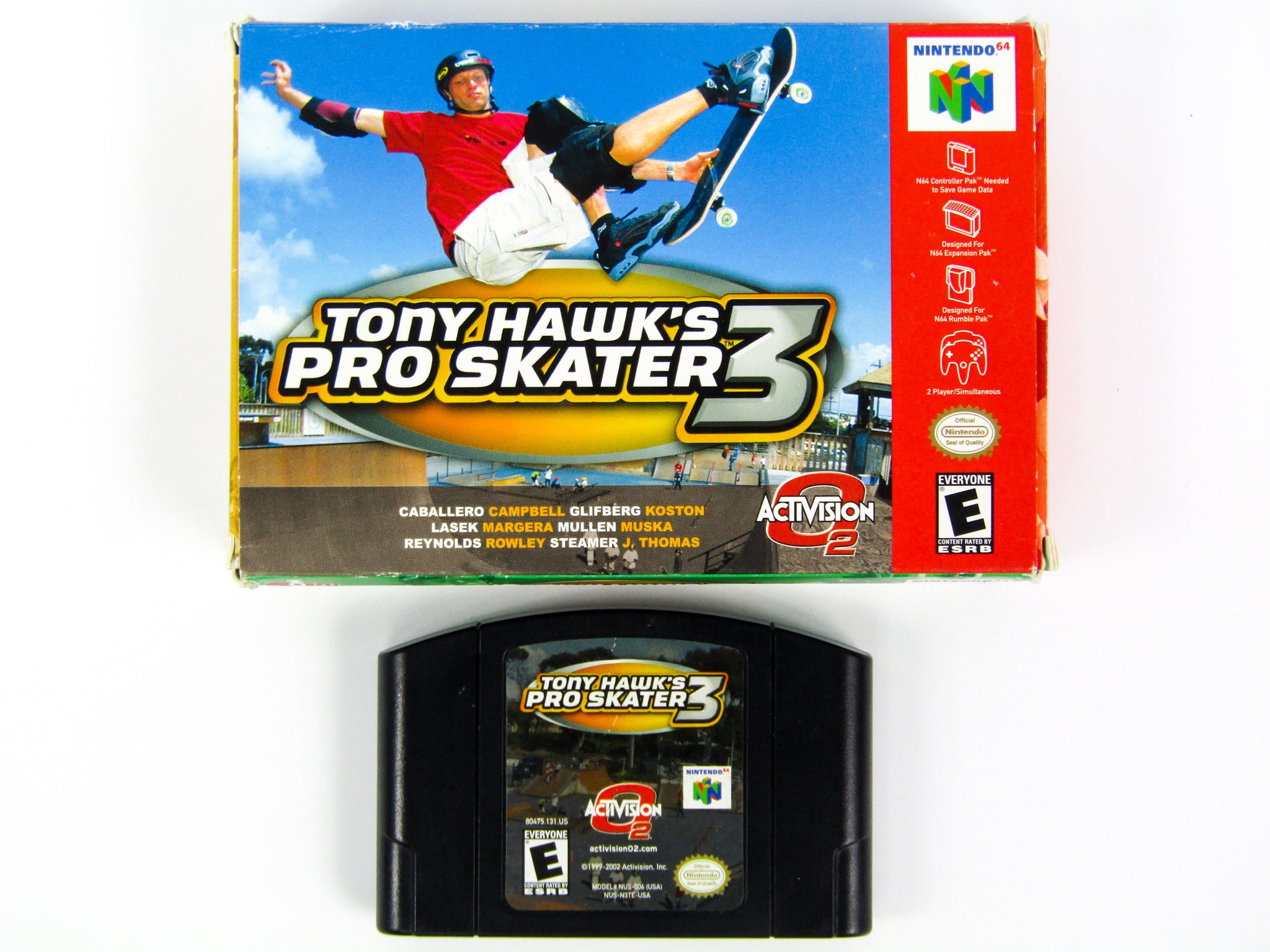 Tony Hawk's Pro Skater 3, Nintendo