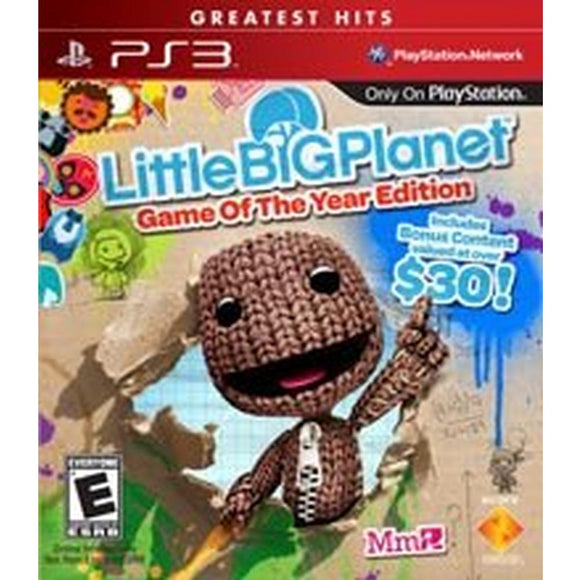 LittleBigPlanet [Game of the Year] [Greatest Hits] (Playstation 3 / PS3)