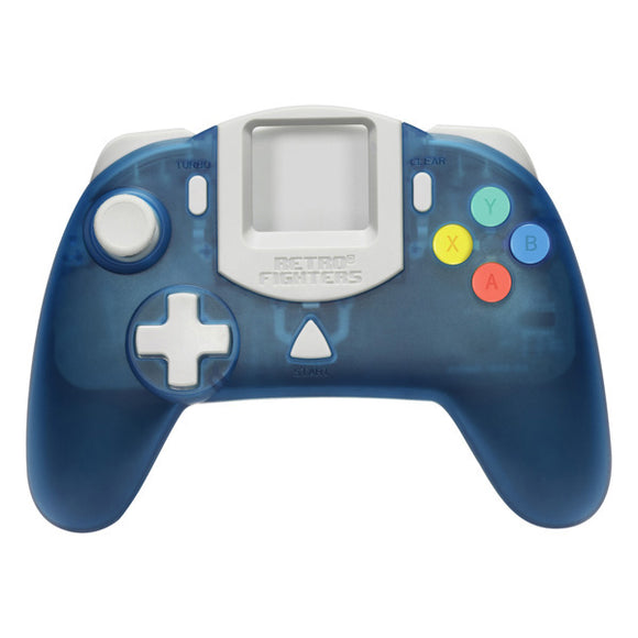 Blue StrikerDC Dreamcast Controller [Retro Fighters] (Sega Dreamcast)