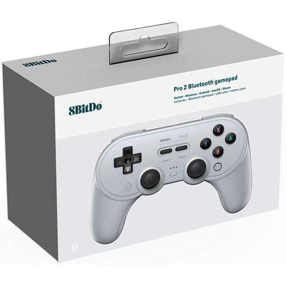 Grey Edition Pro 2 Bluetooth Controller [8BitDo] (Nintendo Switch)