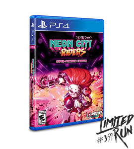 Neon City Riders [Limited Run Games] (PlayStation 4 / PS4)