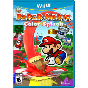 Paper Mario Color Splash (Nintendo Wii U)