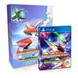 Rolling Gunner + Overpower [Collector’s Edition] [Strictly Limited Games] [PAL] (PlayStation 4 / PS4)