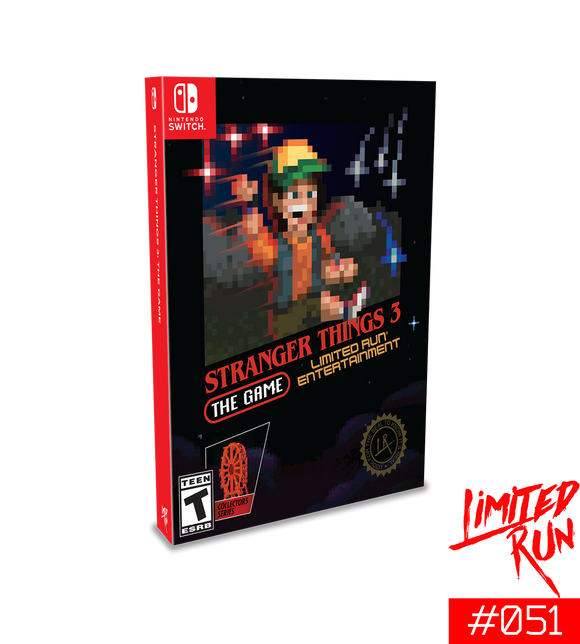 Stranger Things 3: The Game [Collector's Edition] [Limited Run Games] (Nintendo Switch)