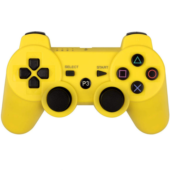 Yellow Doubleshock Wireless Controller (Playstation 3 / PS3)