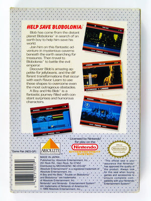 A Boy and His Blob Trouble on Blobolonia (Nintendo / NES) - RetroMTL