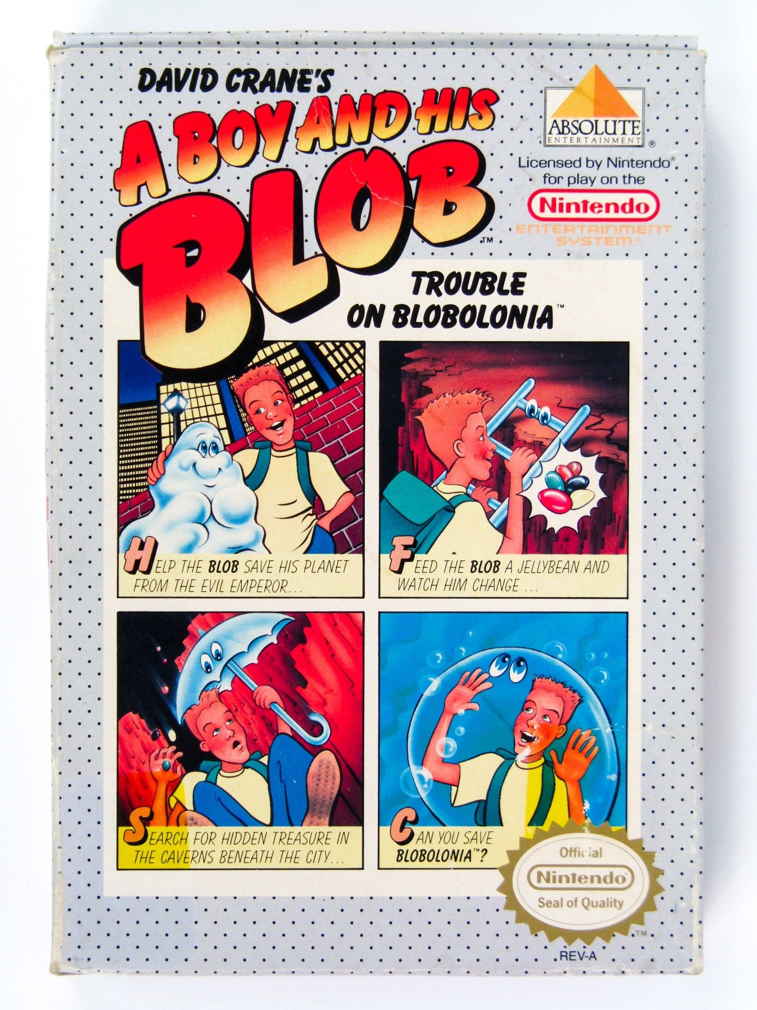 A Boy and His Blob Trouble on Blobolonia (Nintendo / NES) - RetroMTL