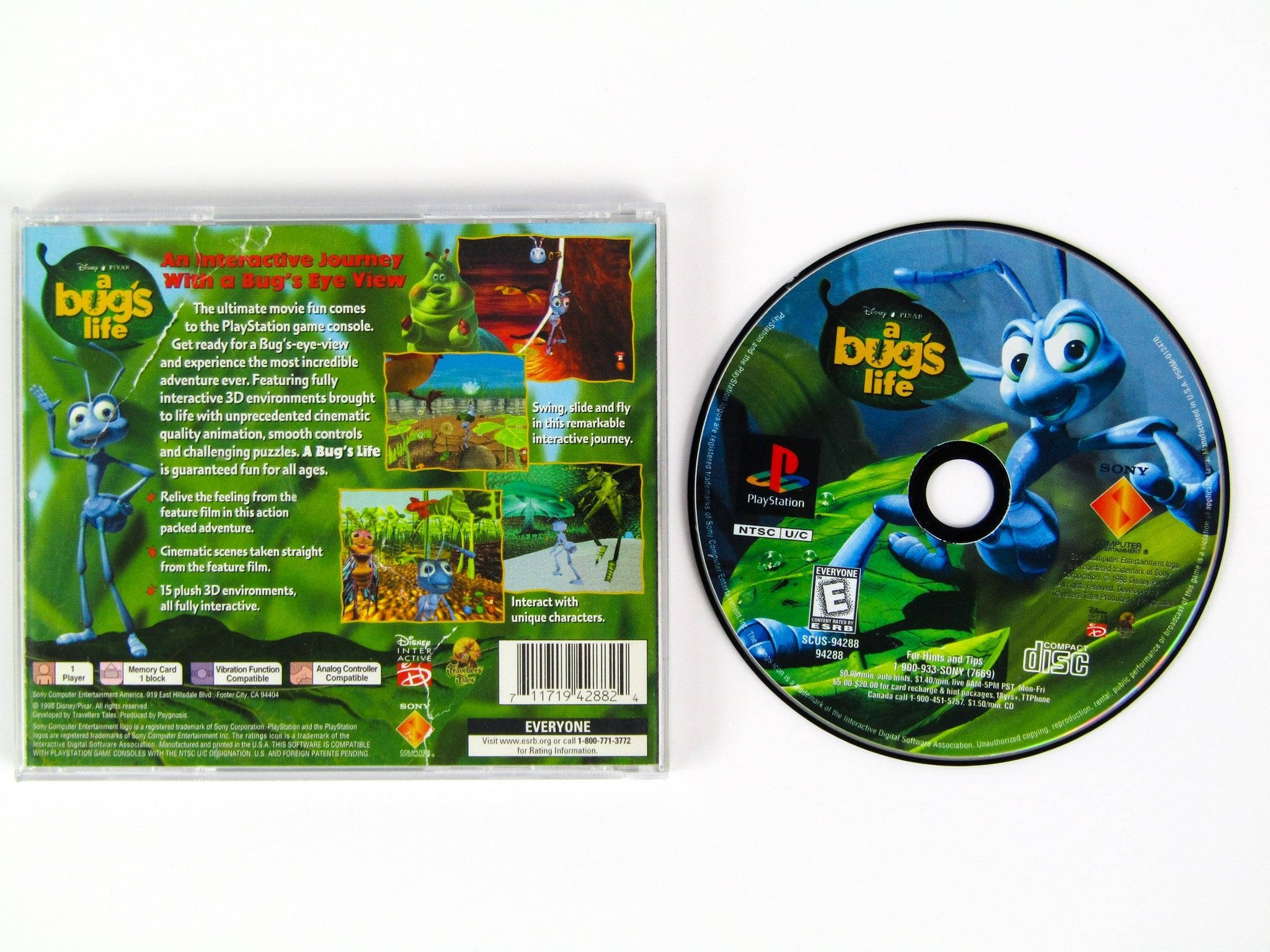A Bug's Life (Playstation / PS1) - RetroMTL