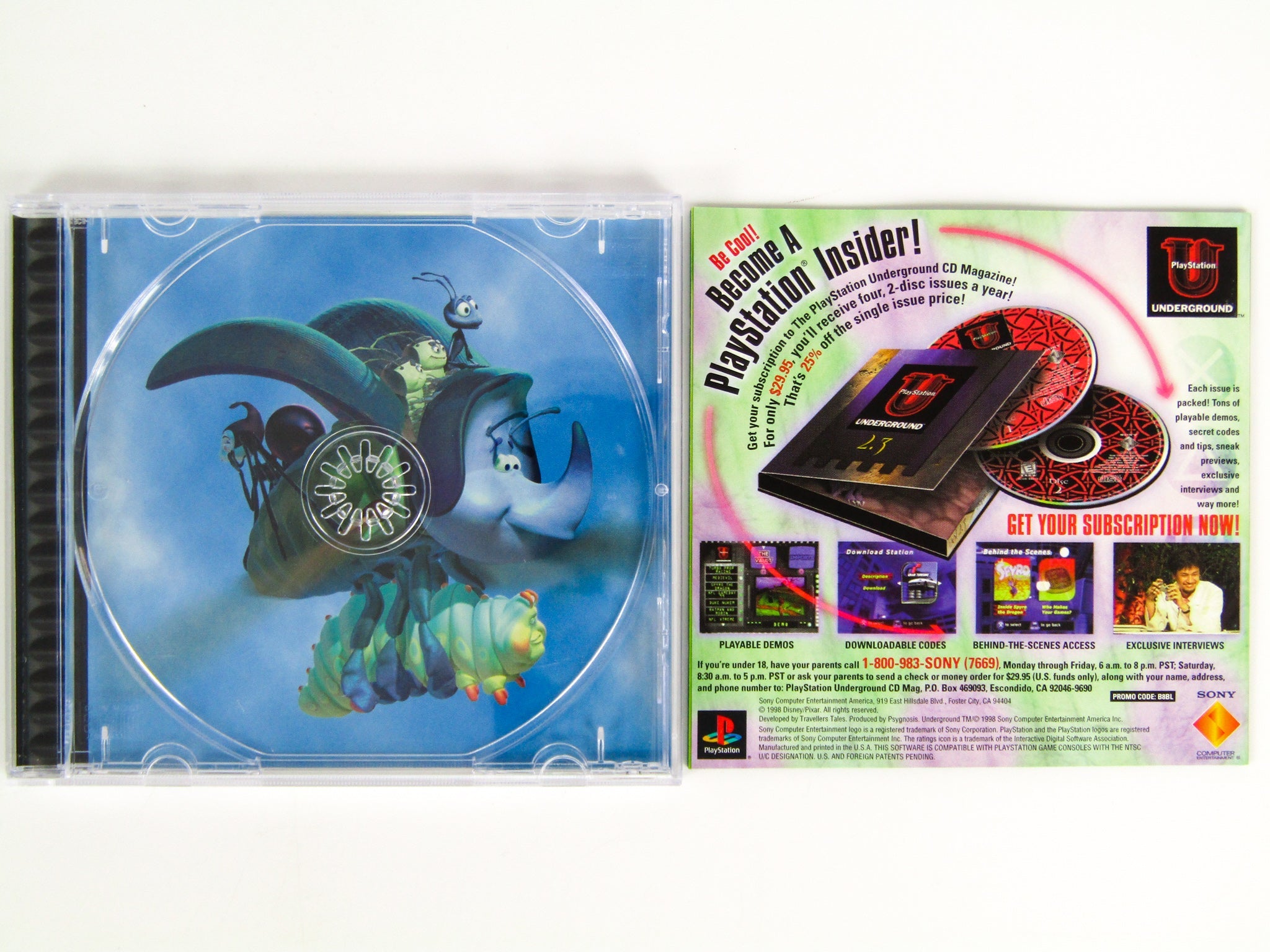 A Bug's Life (Playstation / PS1) - RetroMTL