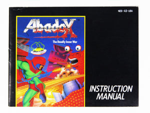Abadox [Manual] (Nintendo / NES) - RetroMTL