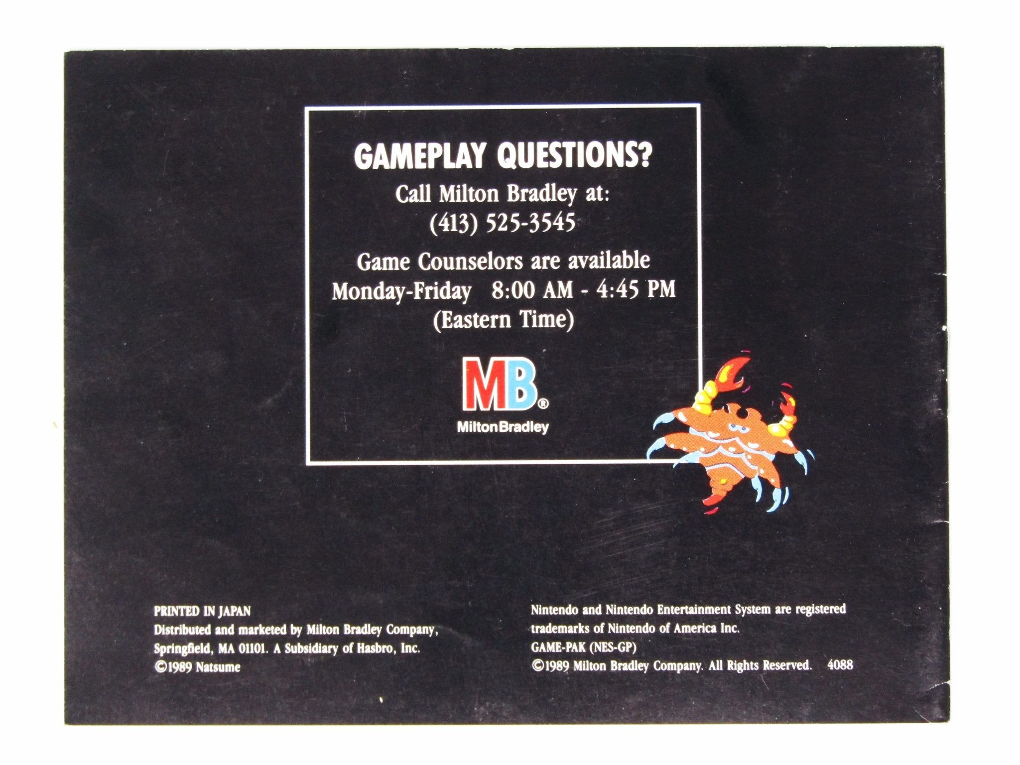 Abadox [Manual] (Nintendo / NES) - RetroMTL