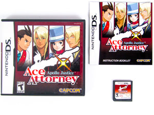 Ace Attorney Apollo Justice (Nintendo DS) - RetroMTL