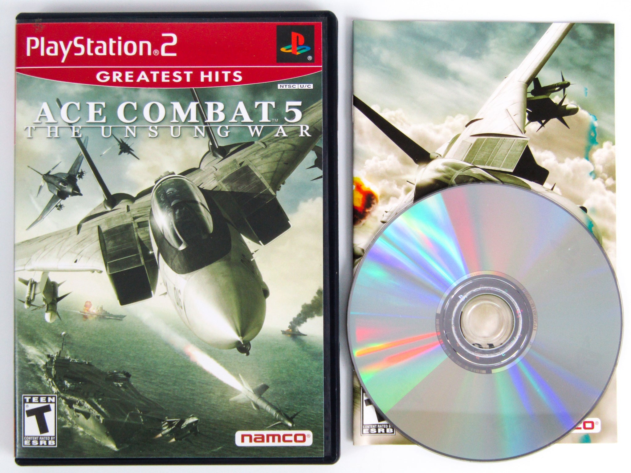 Ace Combat 5 Unsung War [Greatest Hits] (Playstation 2 / PS2) - RetroMTL