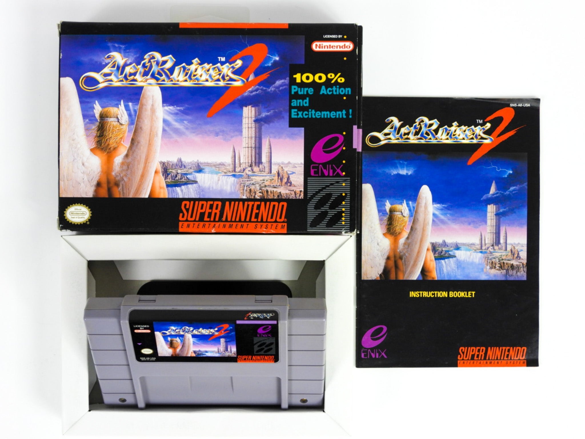 ActRaiser 2 (Super Nintendo / SNES) - RetroMTL