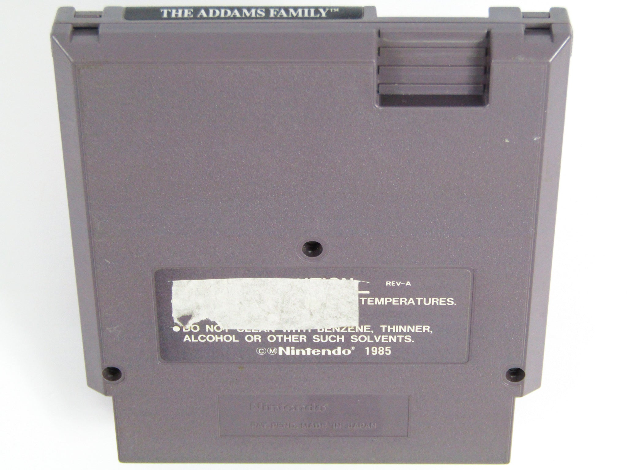 Addams Family (Nintendo / NES) - RetroMTL