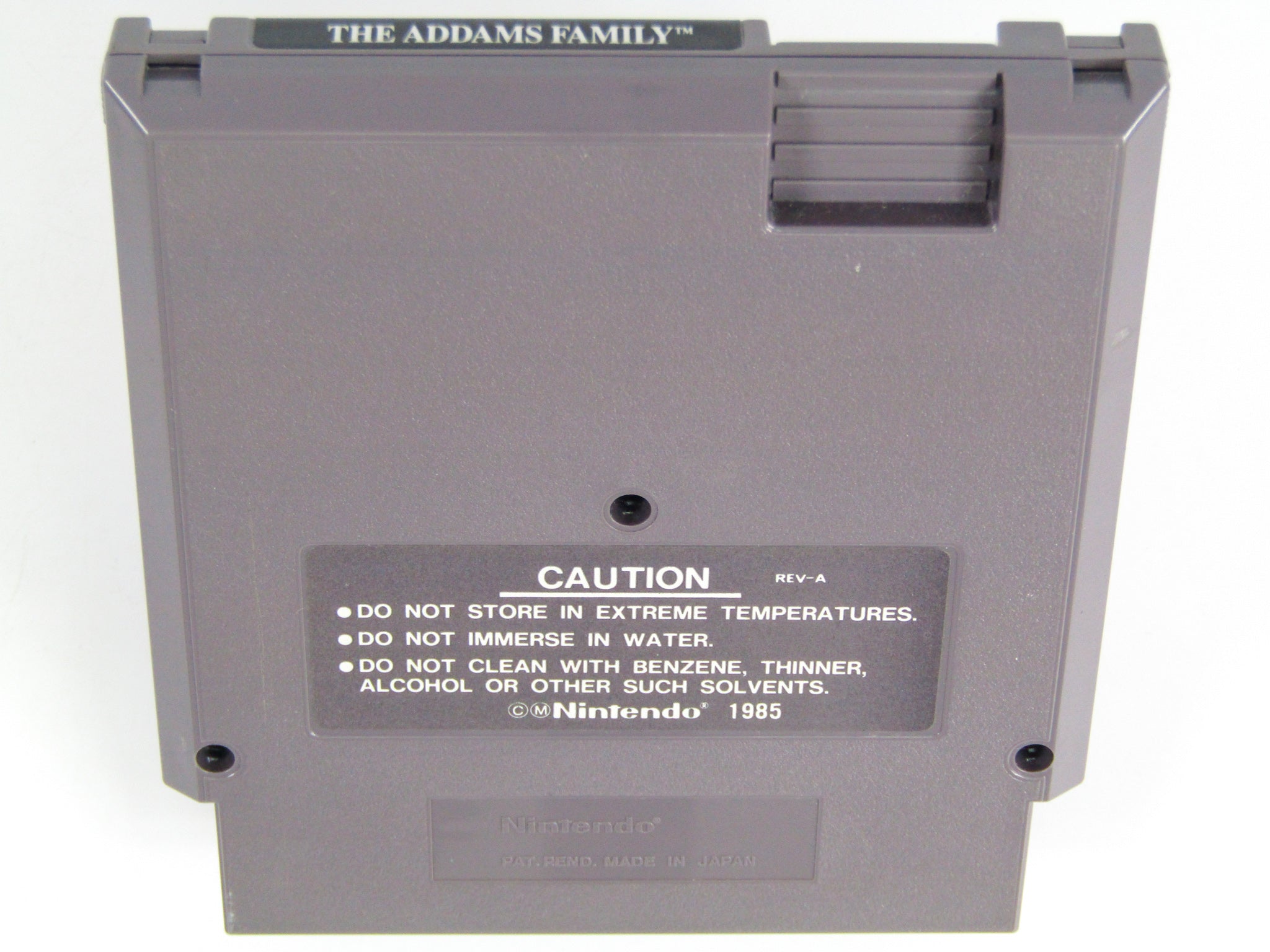 Addams Family (Nintendo / NES) - RetroMTL