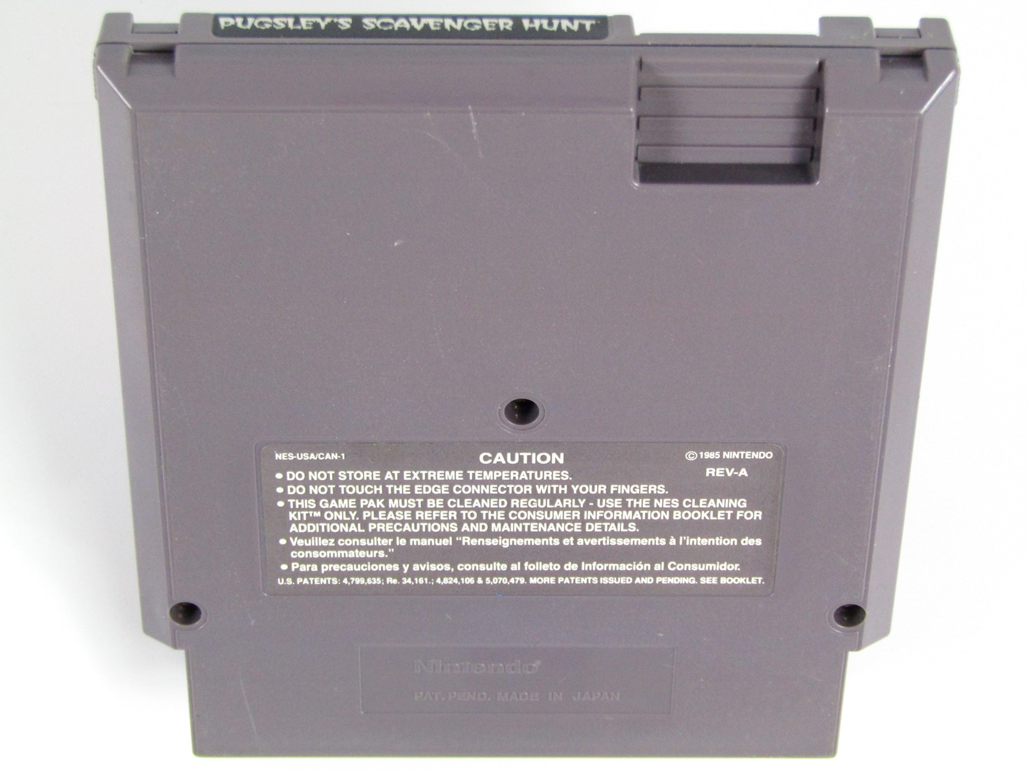 Addams Family Pugsley's Scavenger Hunt (Nintendo / NES) - RetroMTL