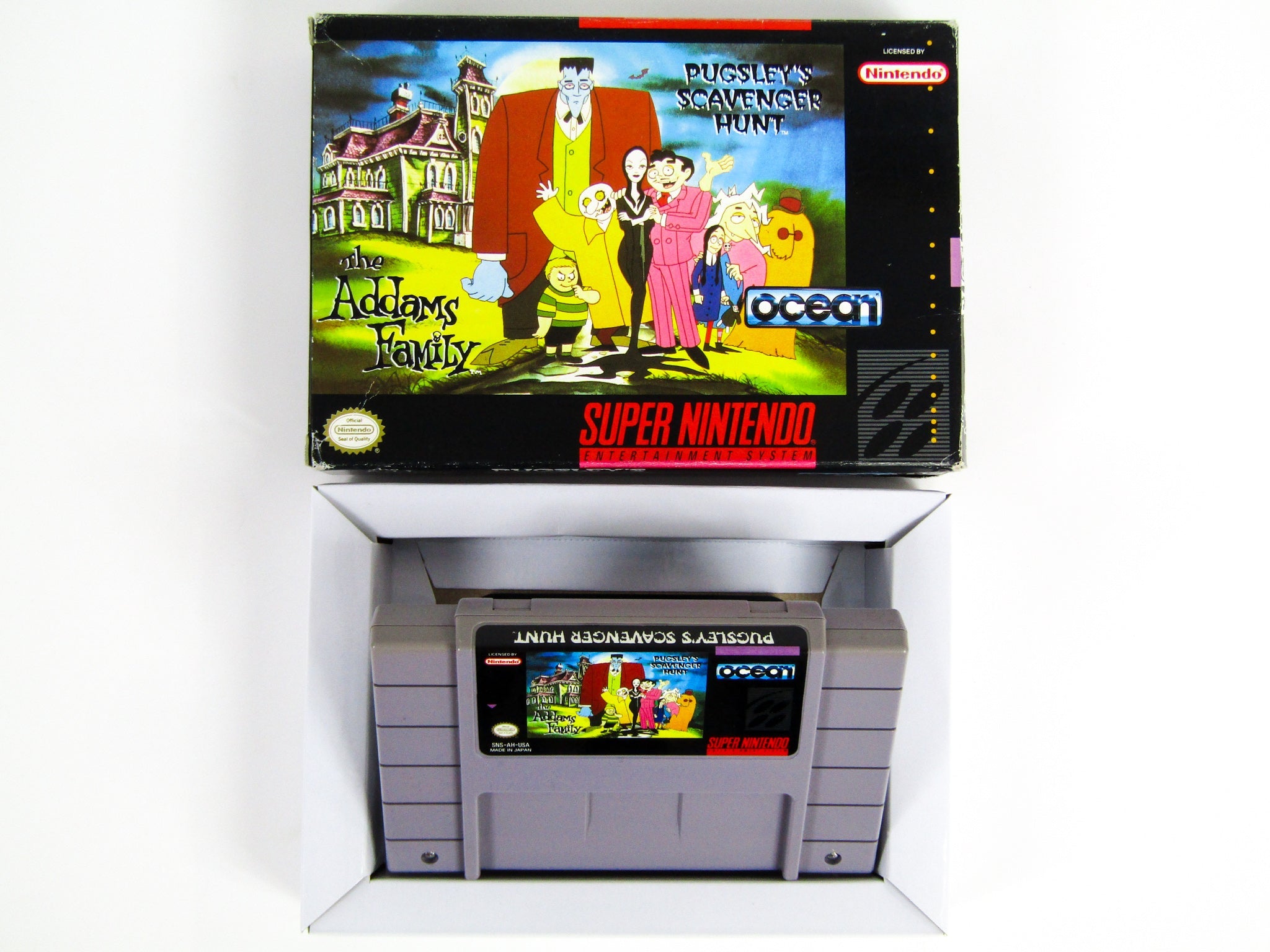 Addams Family Pugsley's Scavenger Hunt (Super Nintendo / SNES 