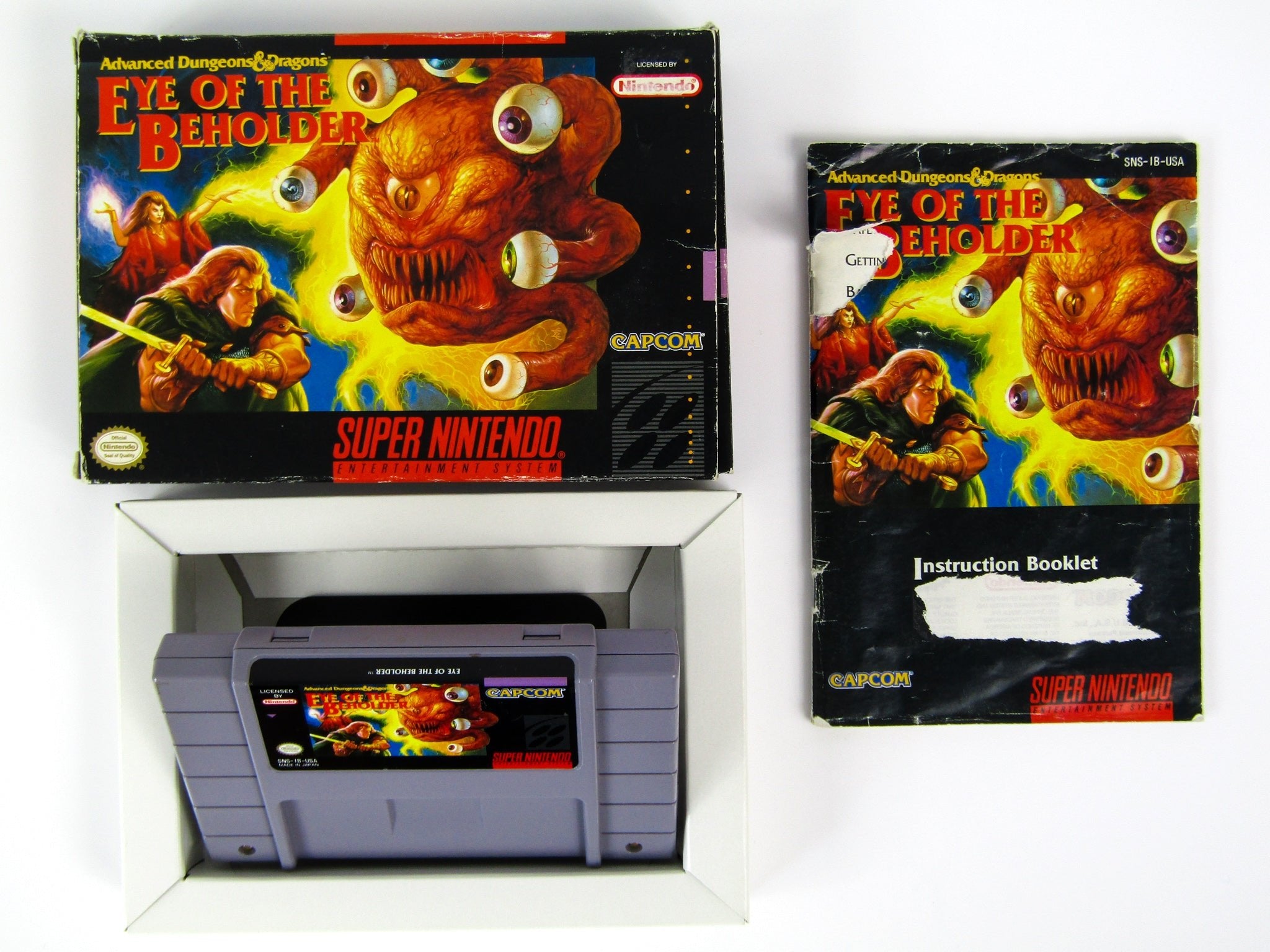 Advanced Dungeons & Dragons Eye Of The Beholder (Super Nintendo / SNES) - RetroMTL