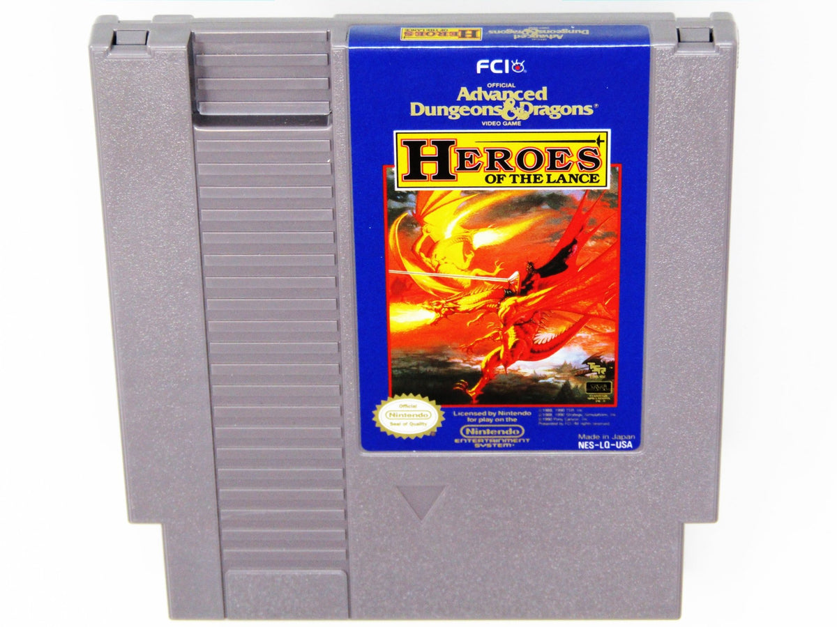 Advanced Dungeons & Dragons Heroes Of The Lance (Nintendo / NES) – RetroMTL