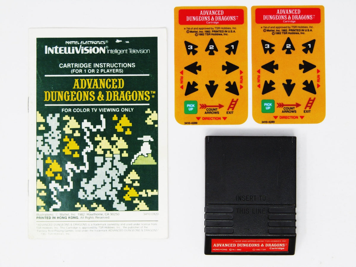 Advanced Dungeons & Dragons (Intellivision, 1983) – Cartouche Seulement