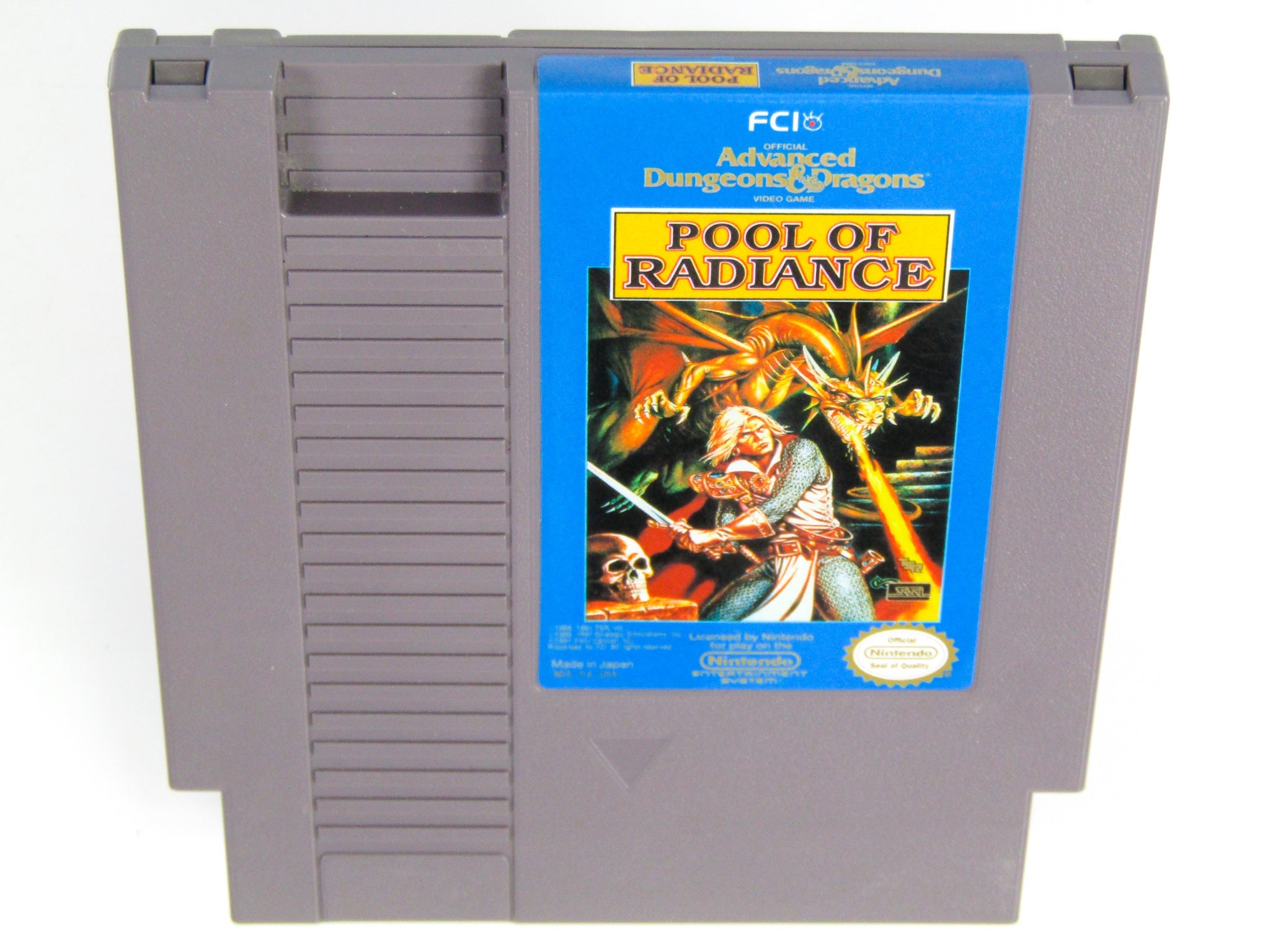 Advanced Dungeons & Dragons Pool Of Radiance (Nintendo / NES) - RetroMTL