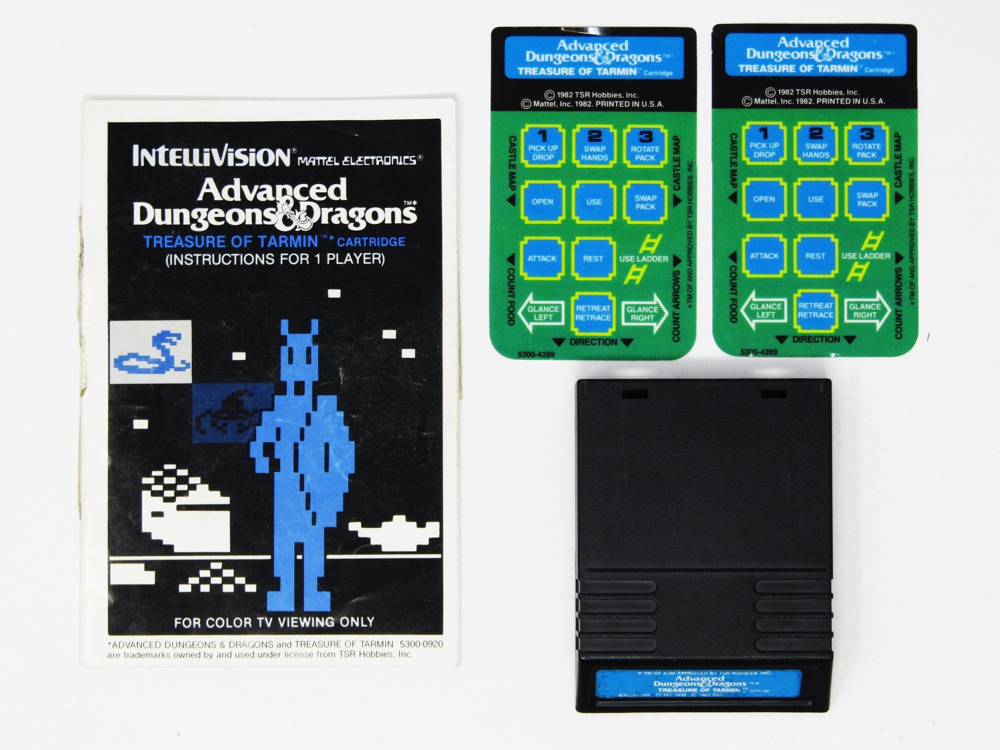 Advanced Dungeons & Dragons: Treasure Of Tarmin (Intellivision) - RetroMTL