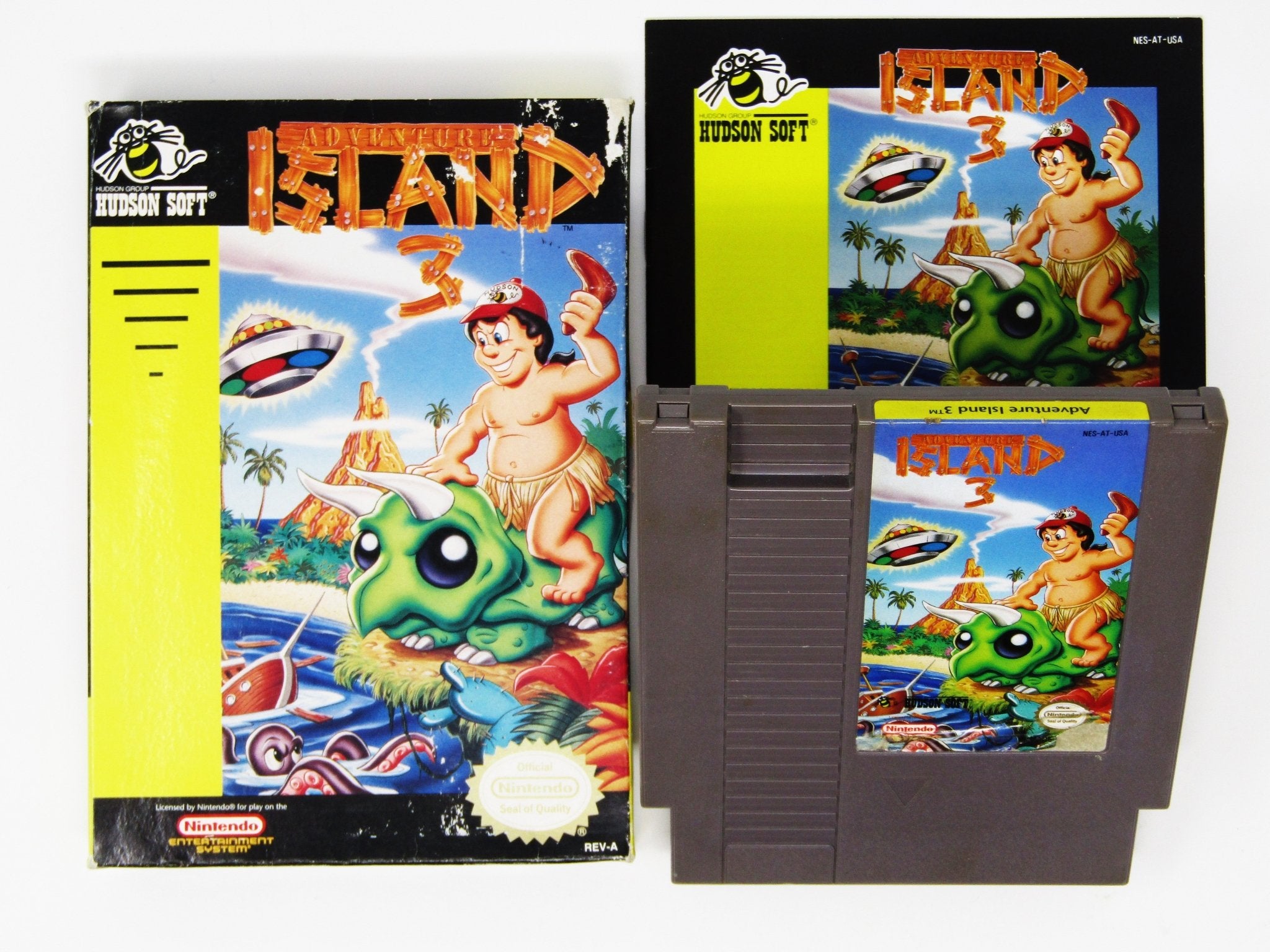 Adventure Island 3 (Nintendo / NES) - RetroMTL