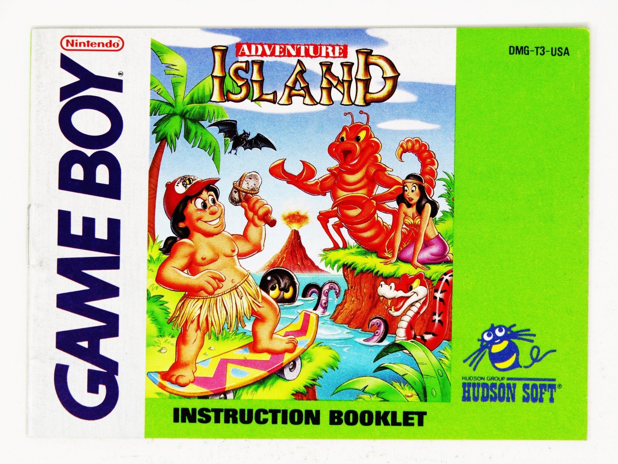 Adventure Island [Manual] (Game Boy) – RetroMTL