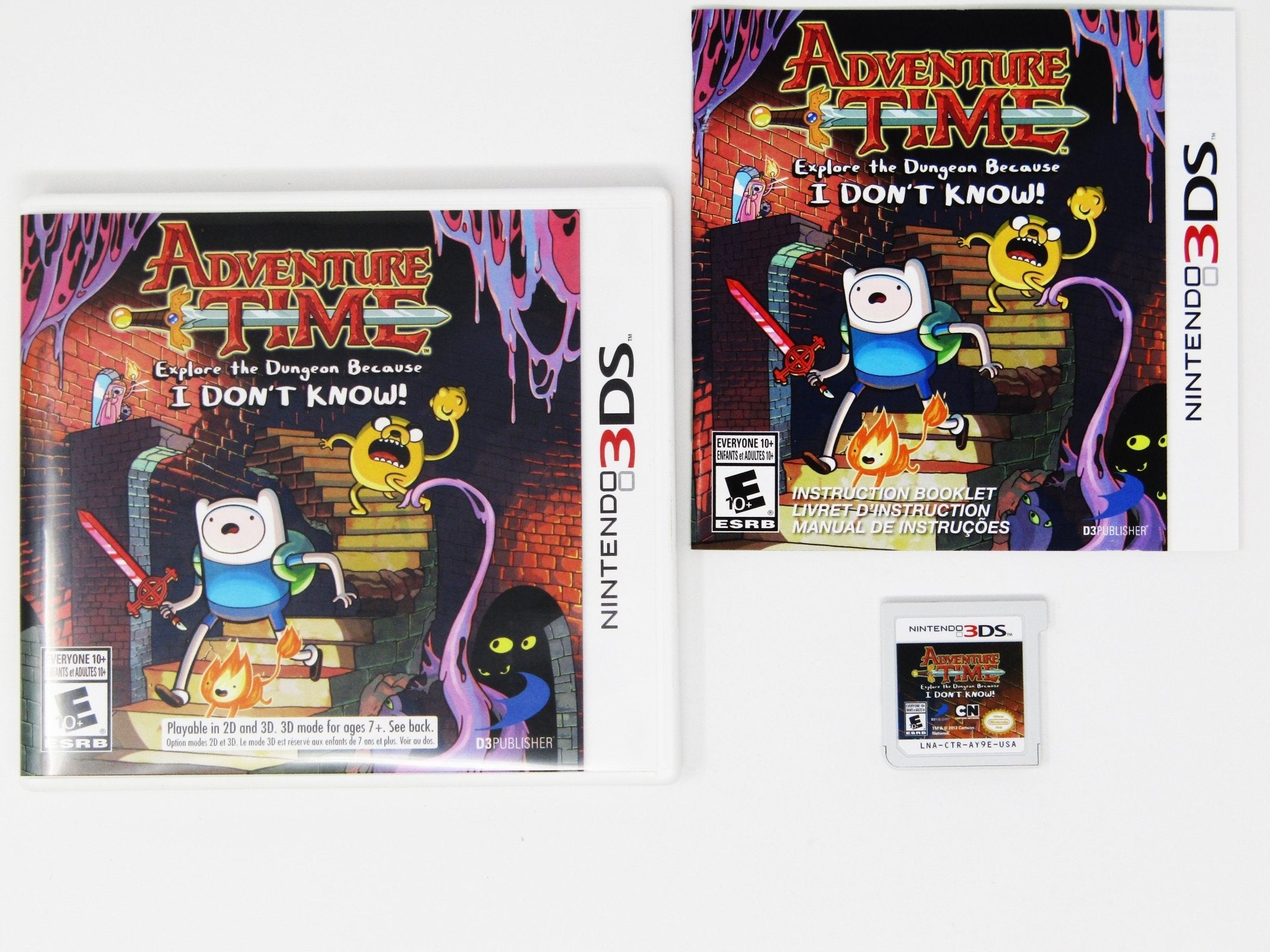 Adventure Time: Explore The Dungeon Because I Don't Know [Collector's Edition] (Nintendo 3DS) - RetroMTL