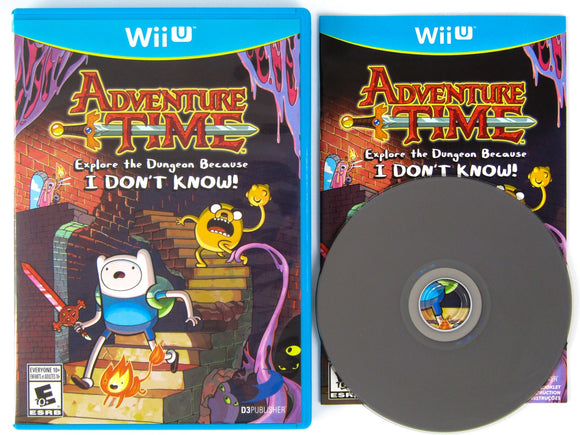 Adventure Time: Explore The Dungeon Because I Don't Know (Nintendo Wii U) - RetroMTL