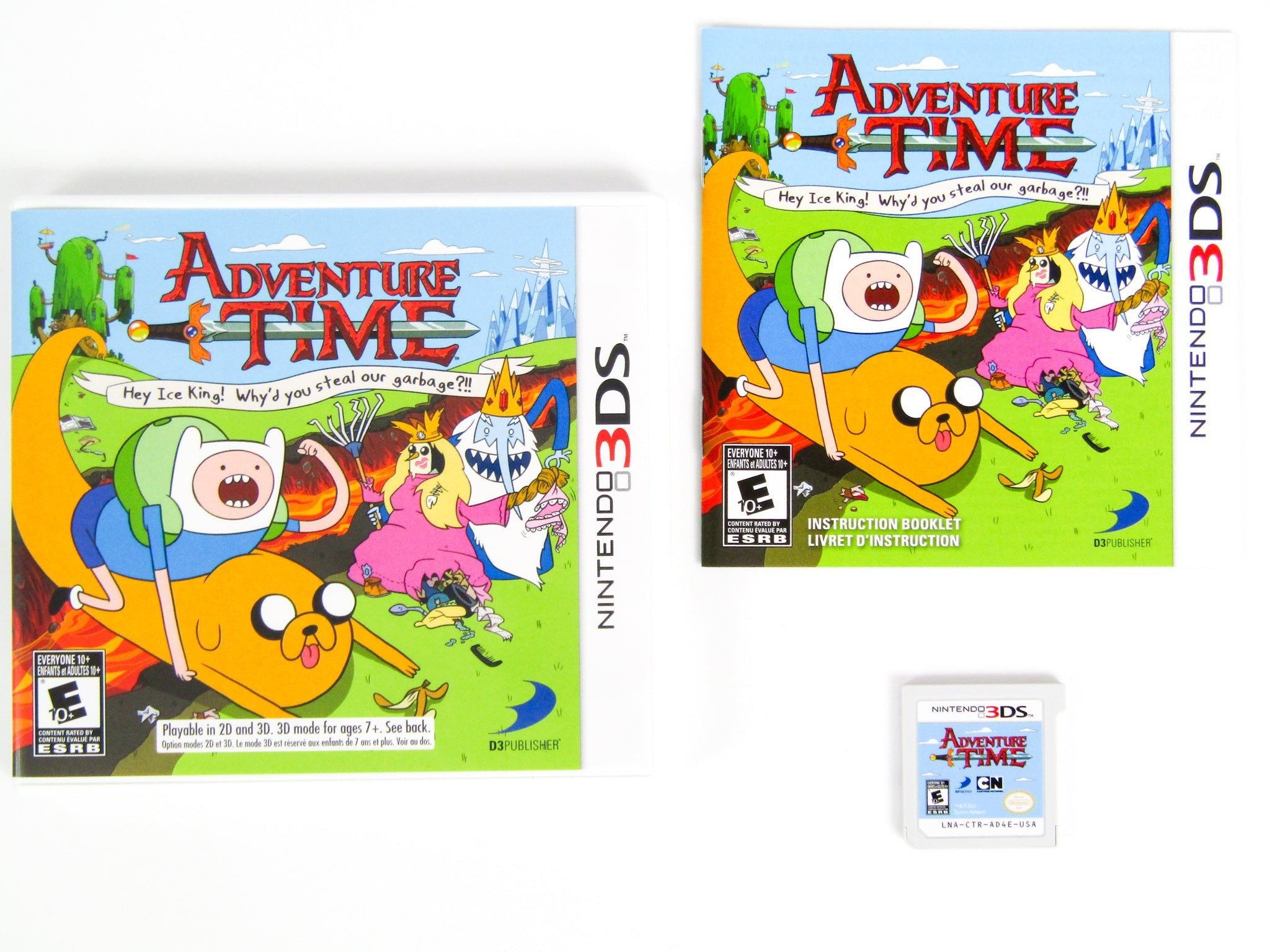 Adventure Time: Hey Ice King [Collector's Edition] (Nintendo 3DS) - RetroMTL