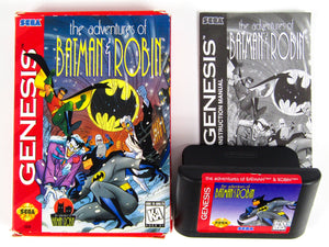 Adventures of Batman and Robin [Cardboard Box] (Sega Genesis) - RetroMTL