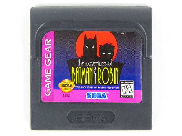 Adventures Of Batman And Robin (Sega Game Gear) - RetroMTL