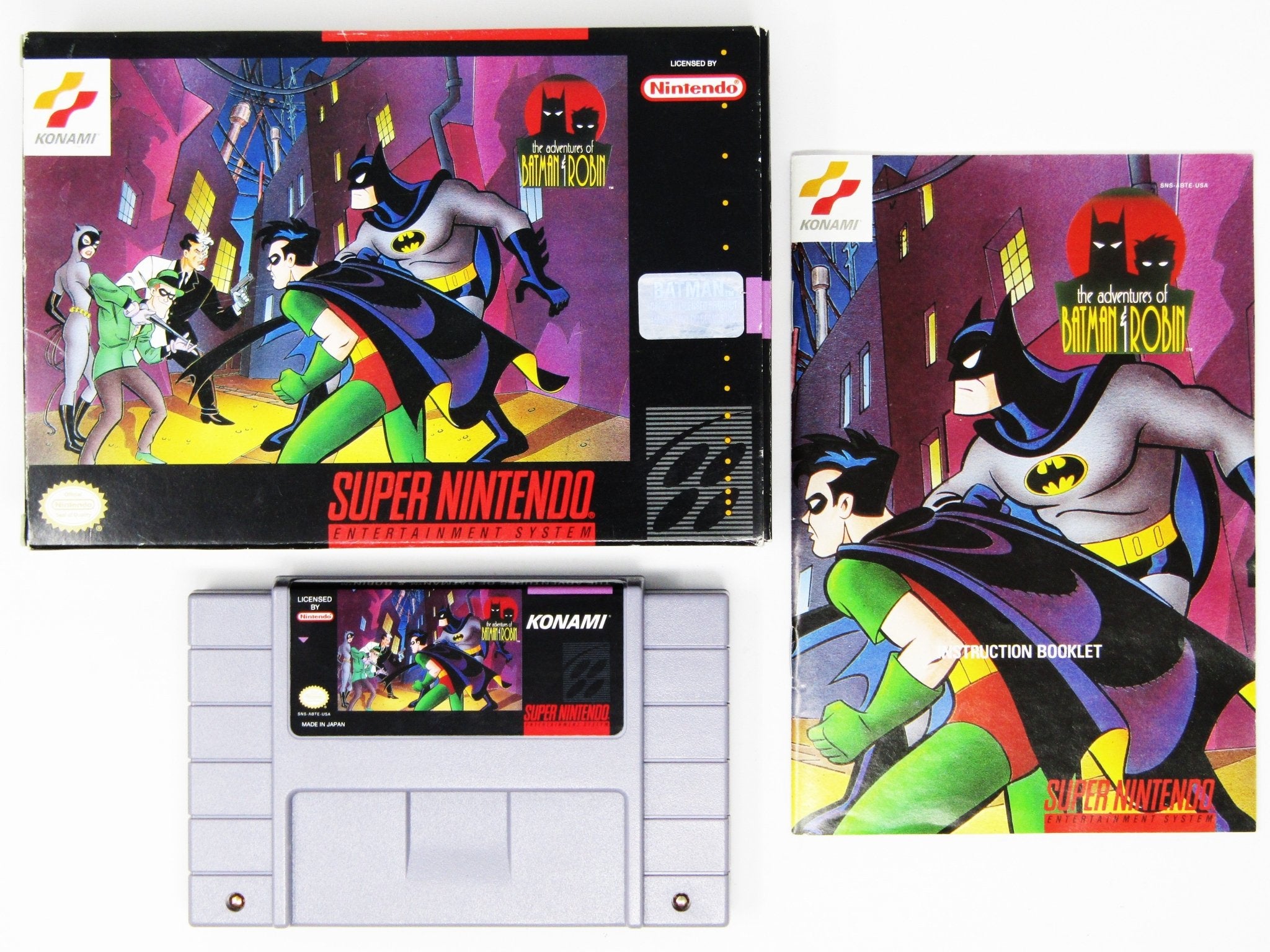 Adventures Of Batman And Robin (Super Nintendo / SNES) - RetroMTL