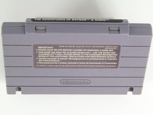 Adventures Of Batman And Robin (Super Nintendo / SNES) - RetroMTL