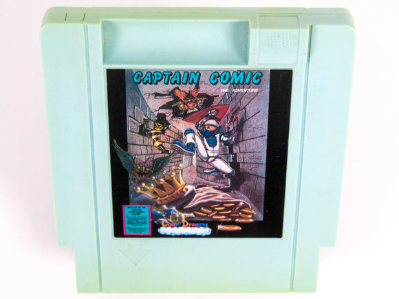 Adventures of Captain Comic [Blue Cart] (Nintendo / NES) - RetroMTL