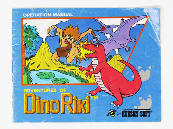 Adventures Of Dino Riki [Manual] (Nintendo / NES) - RetroMTL